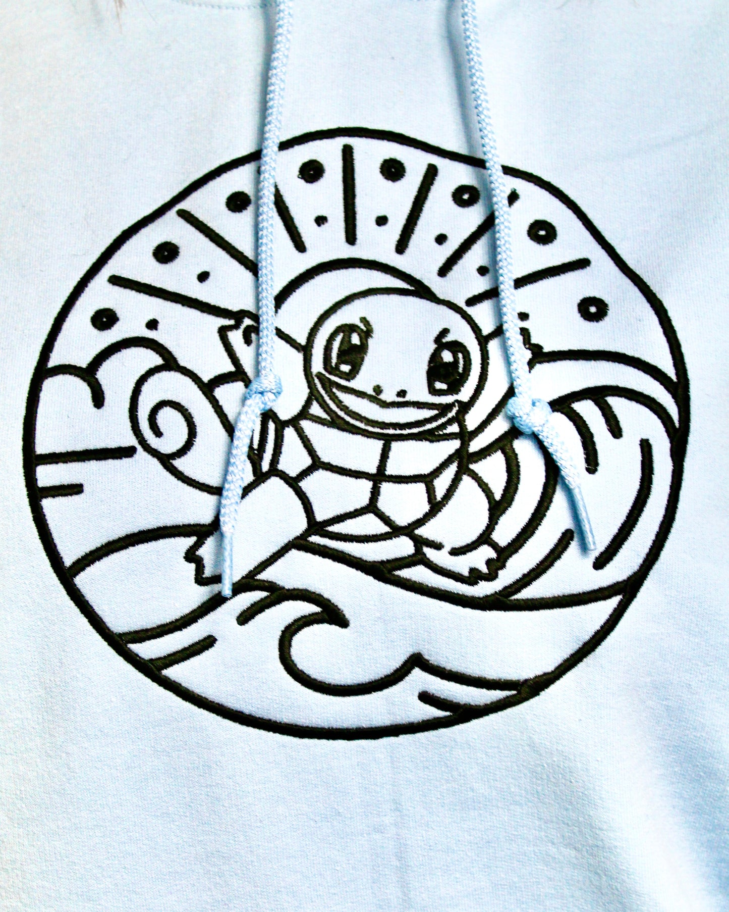 Carapuce | Pokémon | Sweat à capuche brodé