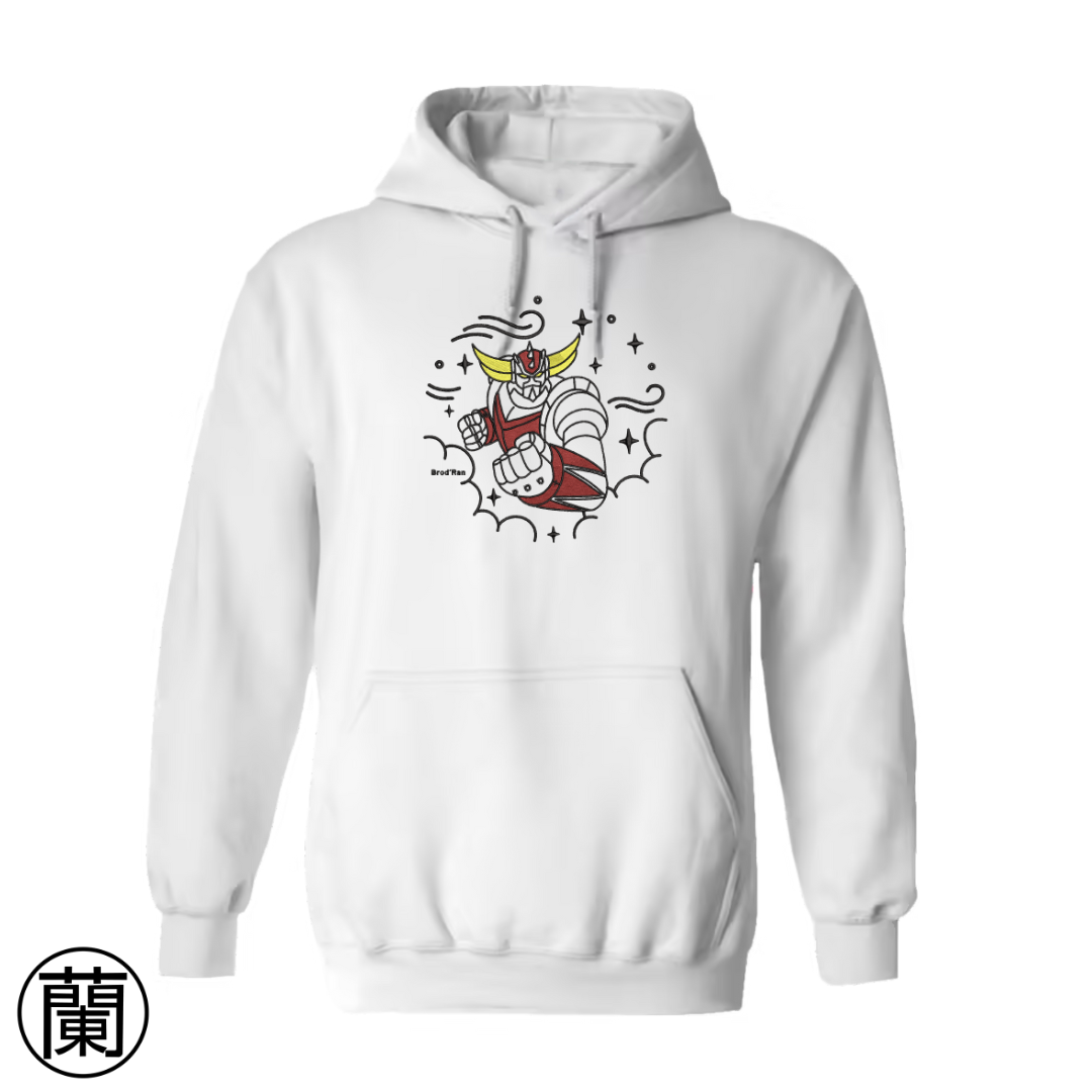 Goldorak | Sweat à capuche brodé