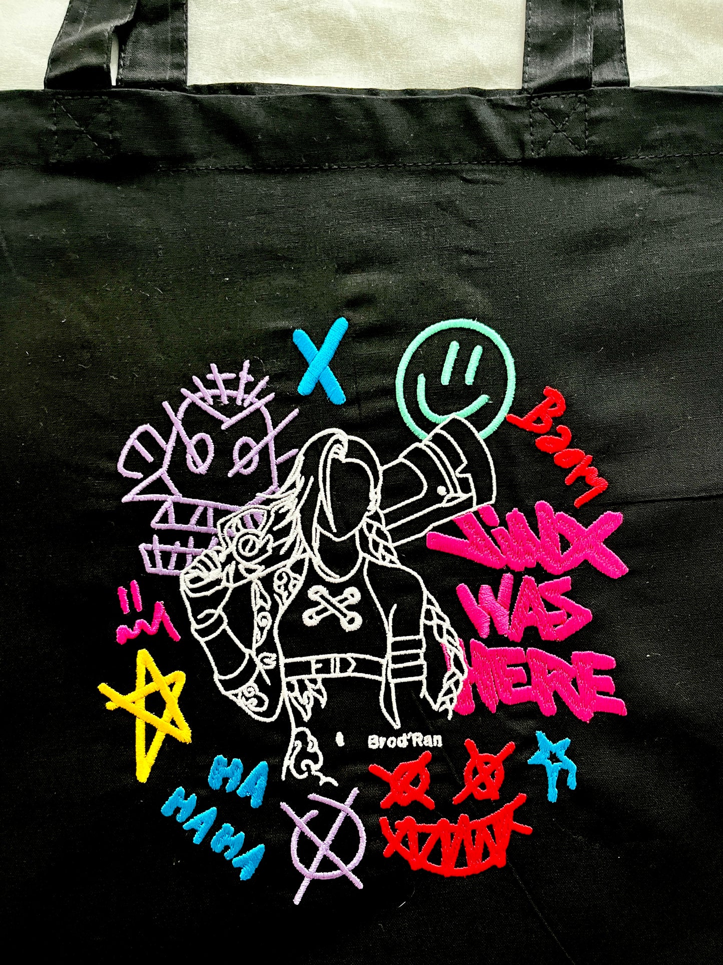 Jinx | Arcane | Tote bag brodé