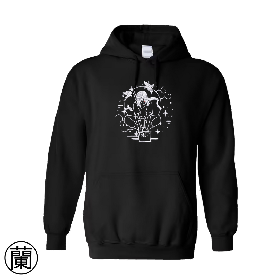 Itachi | Naruto | Sweat à capuche brodé