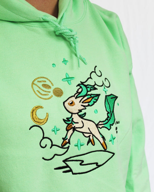 Phyllali | Pokémon | Sweat à capuche brodé
