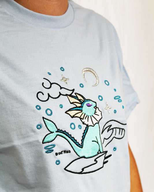 Aquali | Pokémon | T-shirt brodé