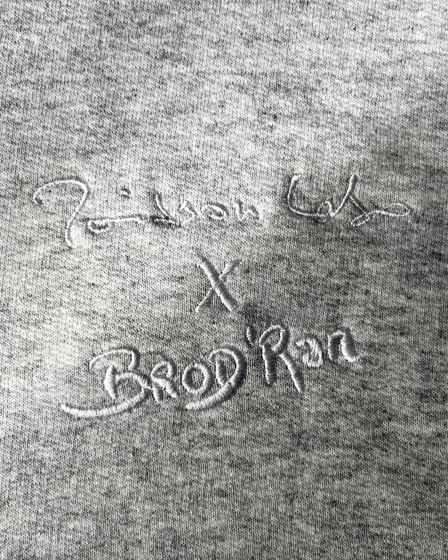 MIYAZAKI | POISSONLABO X BRODRAN | Sweat à capuche brodé