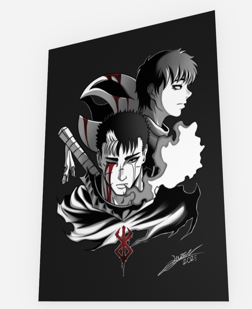 BERSERK | OKUZEN X BRODRAN | Sweat à capuche brodé