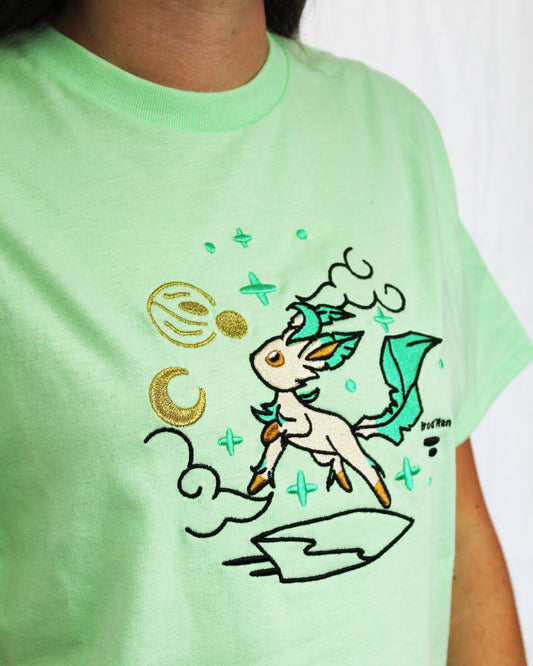 Phyllali | Pokémon | T-shirt brodé