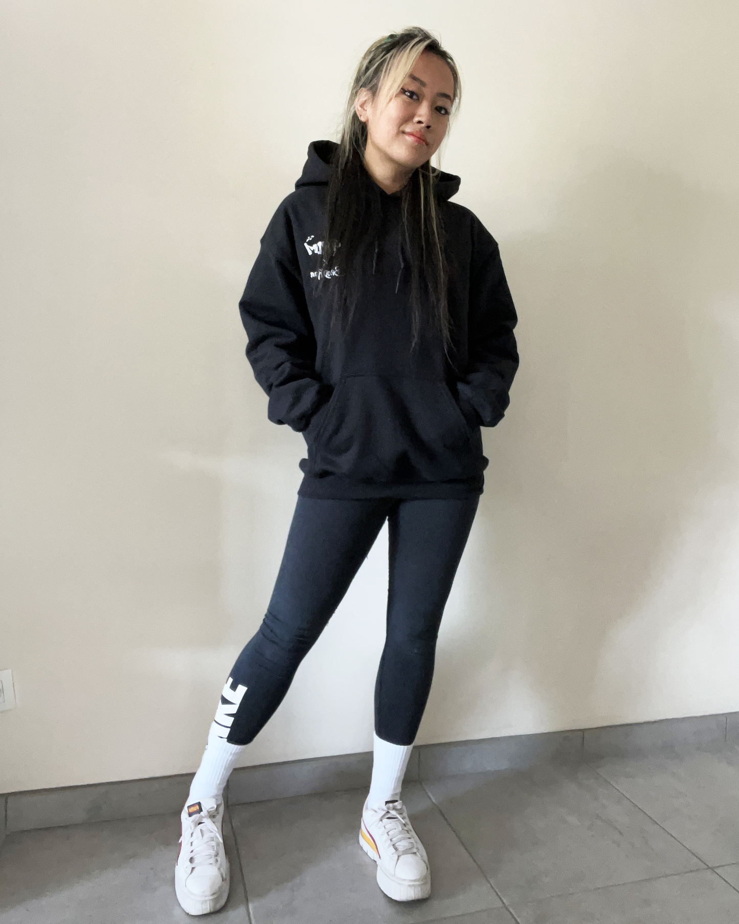 BLEACH | GRIM X BRODRAN | Sweat à capuche brodé