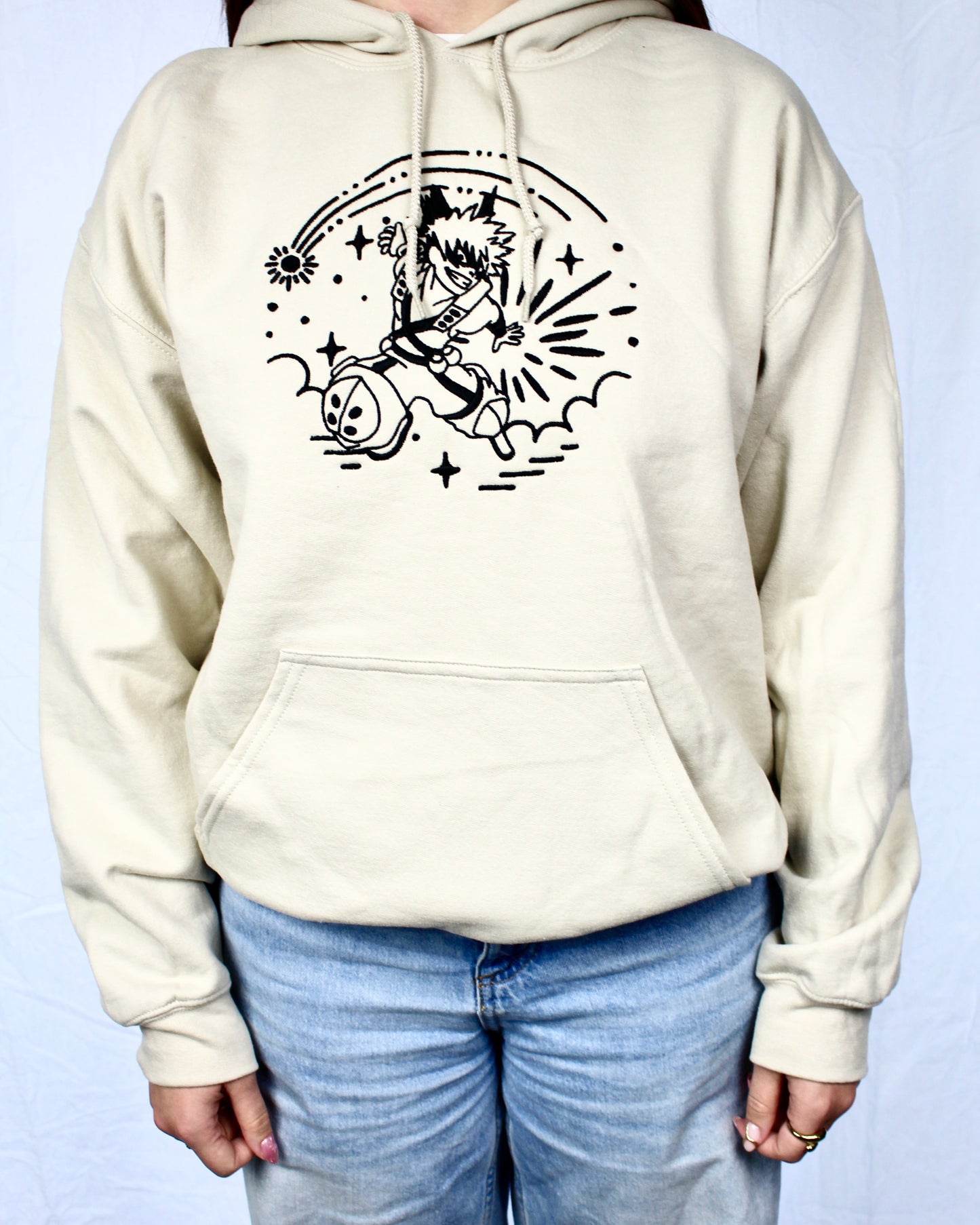 Bakugo | My Hero Academia | Sweat à capuche brodé