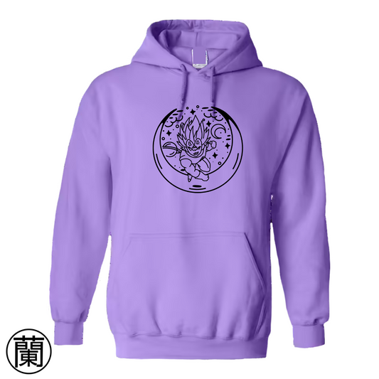Vegeta | Dragon Ball Z | Sweat à capuche brodé