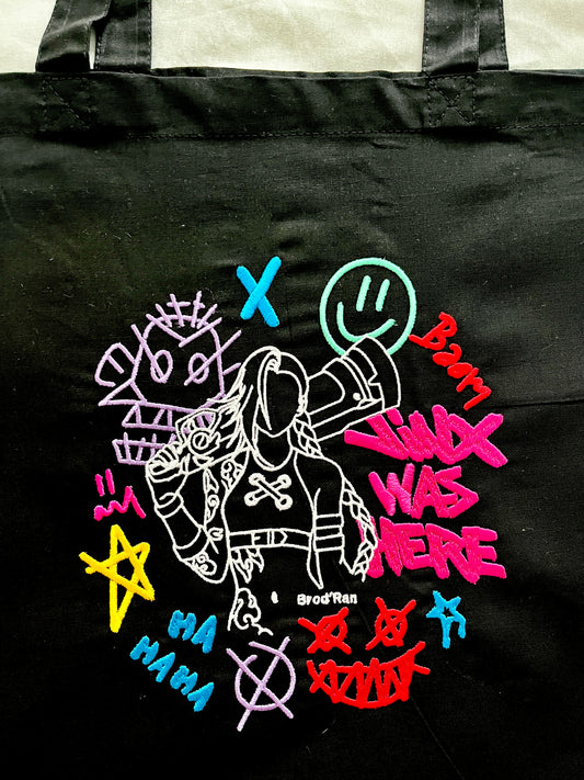 Jinx | Arcane | Tote bag brodé