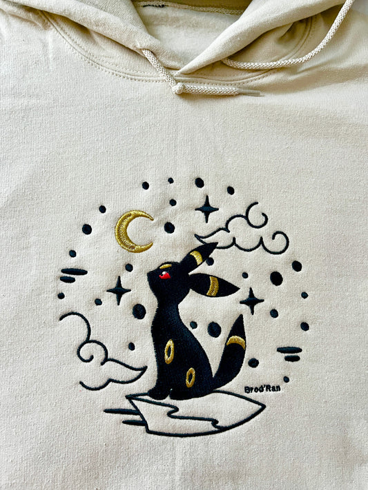 Noctali | Pokémon | Sweat à capuche brodé