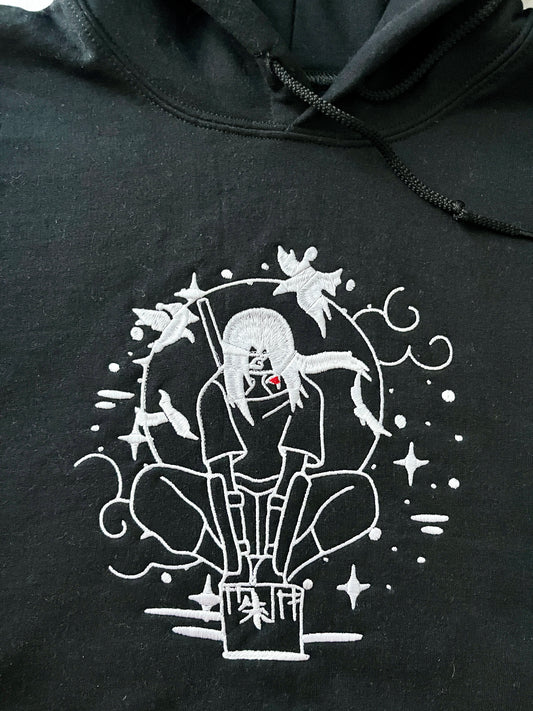 Itachi | Naruto | Sweat à capuche brodé