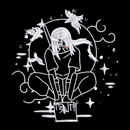 Itachi | Naruto | Sweat à capuche brodé