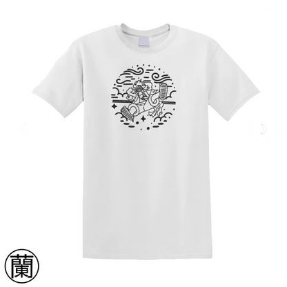 Luffy Gear 5 | One Piece | T-shirt brodé