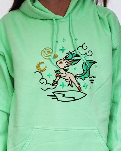 Phyllali | Pokémon | Sweat à capuche brodé