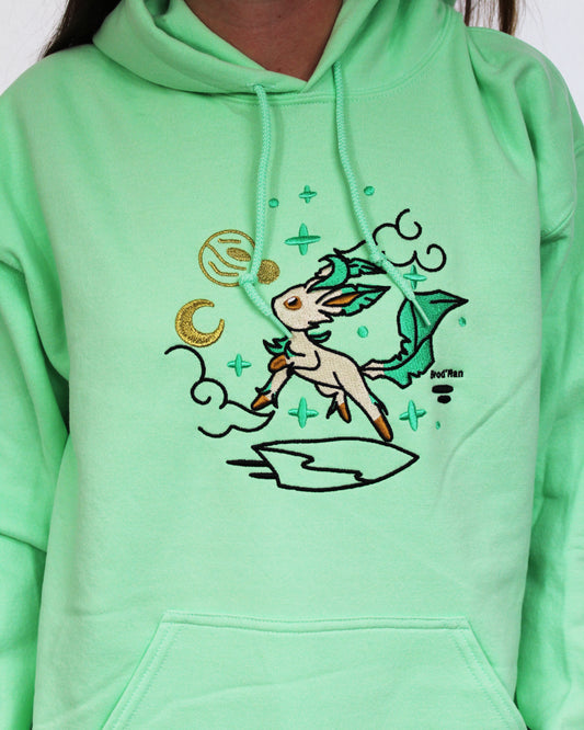 Phyllali | Pokémon | Sweat à capuche brodé