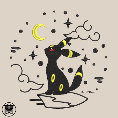 Noctali | Pokémon | Sweat à capuche brodé