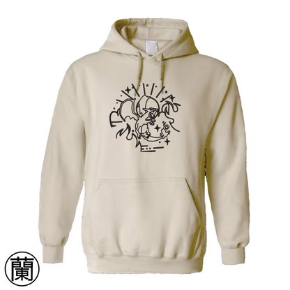 Dracaufeu | Pokémon | Sweat à capuche brodé