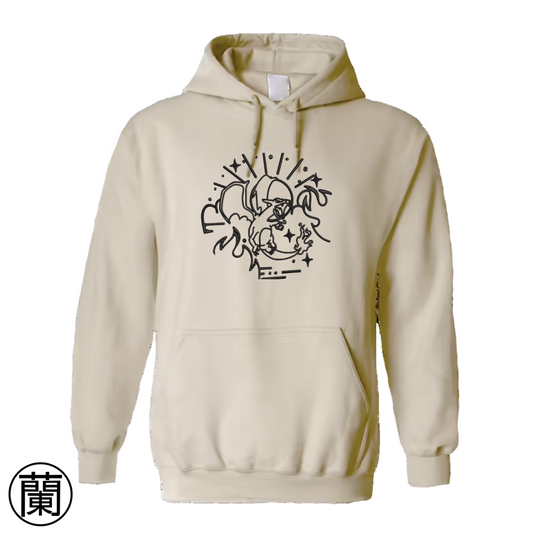Dracaufeu | Pokémon | Sweat à capuche brodé