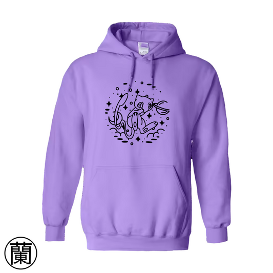 Mew | Pokémon | Sweat à capuche brodé