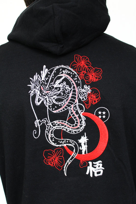 Shenron | BRODRAN | Sweat à capuche brodé
