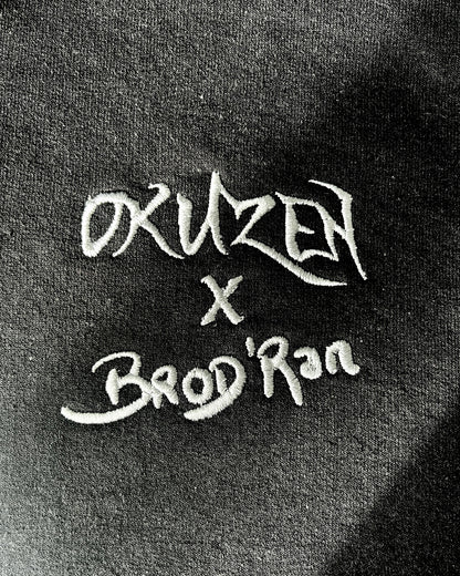 BERSERK | OKUZEN X BRODRAN | Sweat à capuche brodé