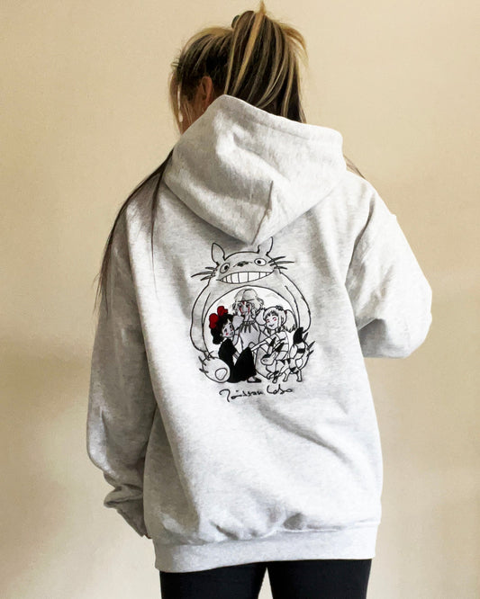 MIYAZAKI | POISSONLABO X BRODRAN | Sweat à capuche brodé