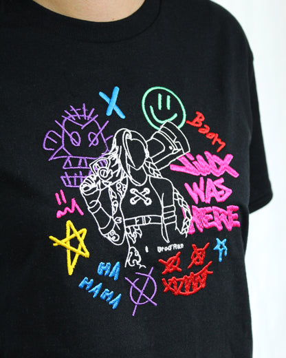 Jinx | Arcane | T-shirt brodé