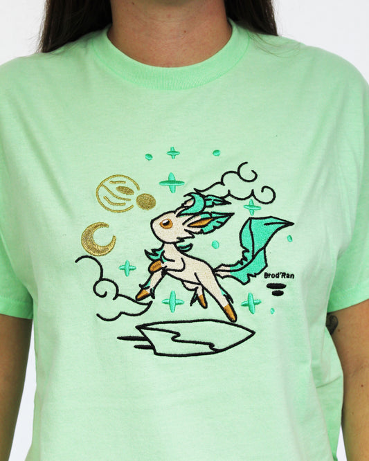 Phyllali | Pokémon | T-shirt brodé