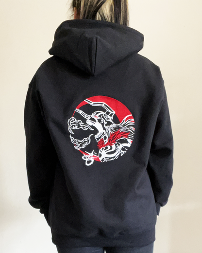 BLEACH | GRIM X BRODRAN | Sweat à capuche brodé