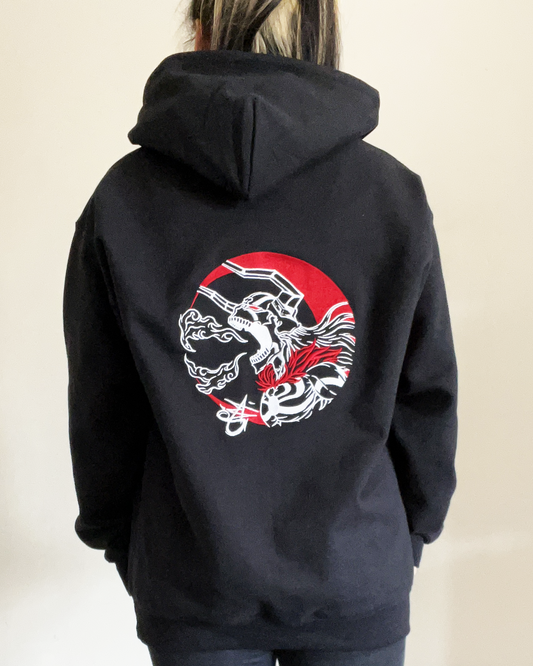 BLEACH | GRIM X BRODRAN | Sweat à capuche brodé