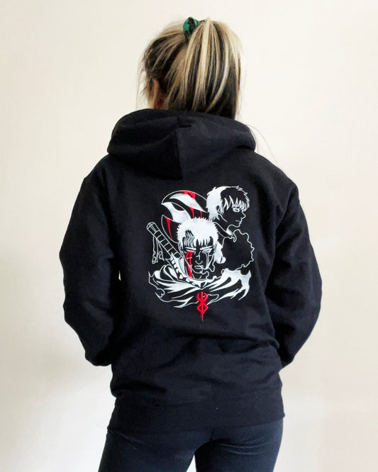 BERSERK | OKUZEN X BRODRAN | Sweat à capuche brodé
