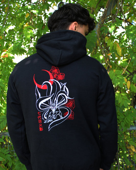 Kurama | BRODRAN | Sweat à capuche brodé