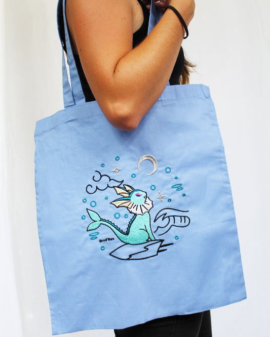Aquali | Pokémon | Tote bag brodé