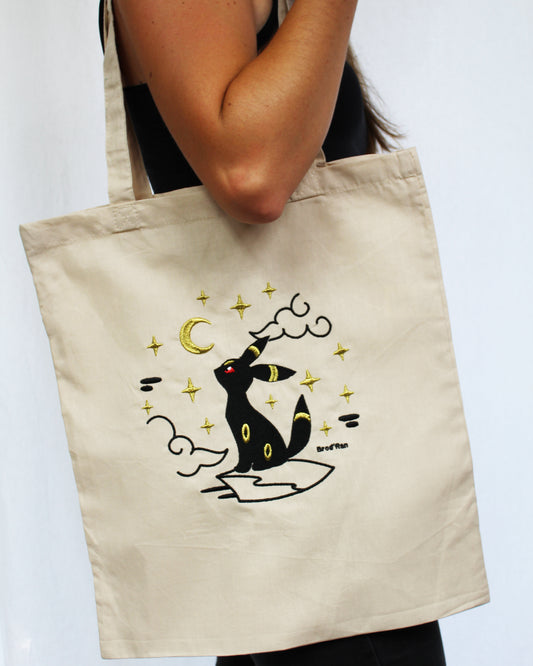 Noctali | Pokémon | Tote bag brodé
